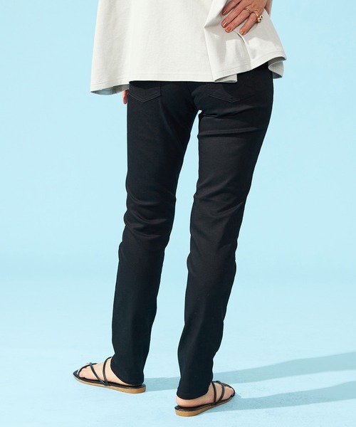 C17（シーセブンティーン）の「C17 COOLスキニーデニムパンツ【涼】（デニムパンツ・レディース・ブラック/ダークインディゴブルー/ライトインディゴブルー・SMALL/MEDIUM/LARGE/X-SMALL）」の6枚目の写真