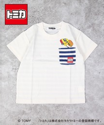 【トミカ 】 飛び出すハンバーガー半袖Tシャツ