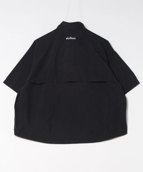 WILD THINGS（ワイルドシングス）の「SUPPLEX S/S JACKET サプレックス ショート スリーブ ジャケット（ナイロンジャケット・レディース・ブラック/オフホワイト/ベージュ・S/M）」の4枚目の写真