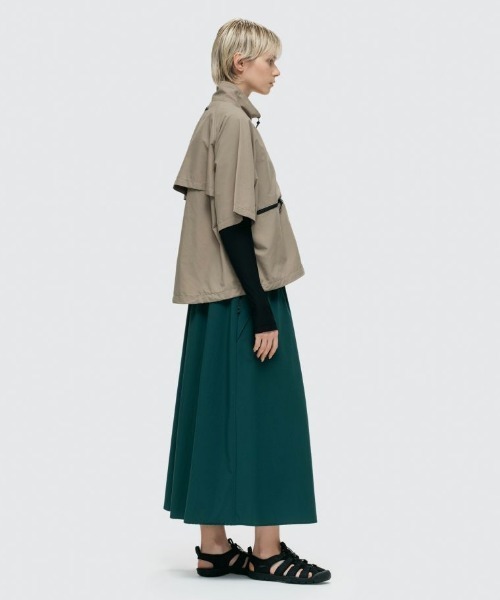 WILD THINGS（ワイルドシングス）の「SUPPLEX S/S JACKET サプレックス ショート スリーブ ジャケット（ナイロンジャケット・レディース・ブラック/オフホワイト/ベージュ・S/M）」の10枚目の写真