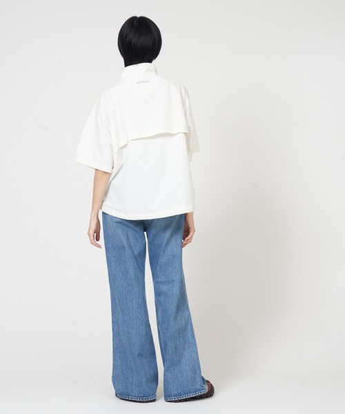 WILD THINGS（ワイルドシングス）の「SUPPLEX S/S JACKET サプレックス ショート スリーブ ジャケット（ナイロンジャケット・レディース・ブラック/オフホワイト/ベージュ・S/M）」の20枚目の写真