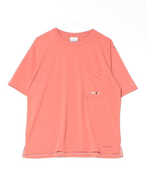 Columbia(コロンビア)の「コロンビア ウィメンズエンジョイマウンテンライフショートスリーブTシャツ(Tシャツ/カットソー・レディース・ホワイト/ネイビー/テラコッタ・S/M/L/XL)」の2枚目の写真