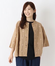 ノーカラージャケット（ドット柄）ファッション通販 - ZOZOTOWN