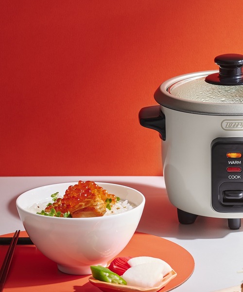 Toffy（トフィー）の「【Toffy/トフィー】 ミニ炊飯器（キッチン家電・レディース・チェリーピンク/ライトホワイト/イエロー・FREE）」の6枚目の写真
