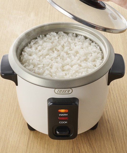 Toffy（トフィー）の「【Toffy/トフィー】 ミニ炊飯器（キッチン家電・レディース・チェリーピンク/ライトホワイト/イエロー・FREE）」の9枚目の写真