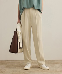 ROPE' | 【洗える】ダブルクロステーパードパンツ（美人パンツ）(その他パンツ)