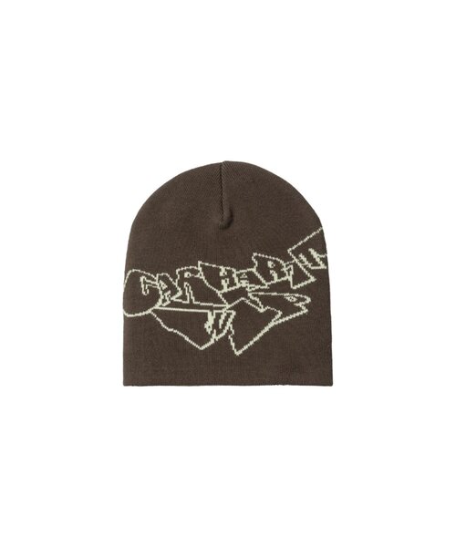 ★ドイツ発*carhartt WIP*新作*Screwed Up Scripter ビーニー/BL Carhartt WIP ニット帽 ニットキャップ /カーハートダブル