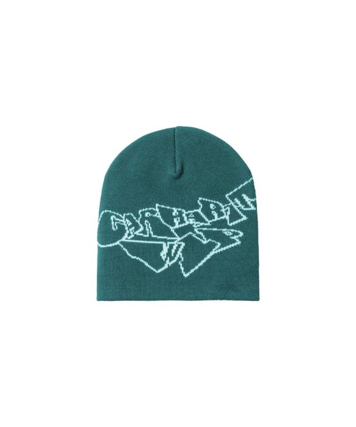 ★ドイツ発*carhartt WIP*新作*Screwed Up Scripter ビーニー/BL Carhartt WIP ニット帽 ニットキャップ /カーハートダブル
