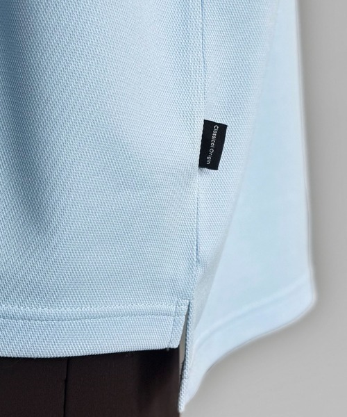 Classical Origin（クラシカルオリジン）の「【Classical Origin】「洗練を纏う、上質な日常。」刺繍入りハイクオリティダブルフェイス素材ポロシャツ／Embroidered High-Quality Double Face Polo（ポロシャツ・メンズ・ライトブルー/ネイビー/ブラック・SMALL/MEDIUM/LARGE）」の10枚目の写真