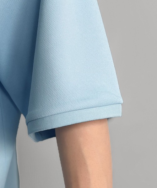 Classical Origin（クラシカルオリジン）の「【Classical Origin】「洗練を纏う、上質な日常。」刺繍入りハイクオリティダブルフェイス素材ポロシャツ／Embroidered High-Quality Double Face Polo（ポロシャツ・メンズ・ライトブルー/ネイビー/ブラック・SMALL/MEDIUM/LARGE）」の4枚目の写真