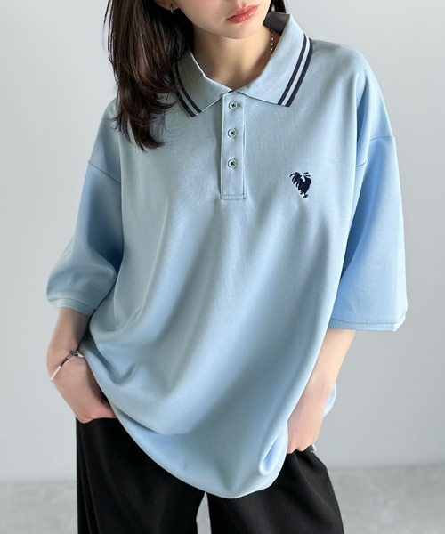 Classical Origin（クラシカルオリジン）の「【Classical Origin】「洗練を纏う、上質な日常。」刺繍入りハイクオリティダブルフェイス素材ポロシャツ／Embroidered High-Quality Double Face Polo（ポロシャツ・メンズ・ライトブルー/ネイビー/ブラック・SMALL/MEDIUM/LARGE）」の22枚目の写真