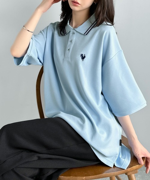 Classical Origin（クラシカルオリジン）の「【Classical Origin】「洗練を纏う、上質な日常。」刺繍入りハイクオリティダブルフェイス素材ポロシャツ／Embroidered High-Quality Double Face Polo（ポロシャツ・メンズ・ライトブルー/ネイビー/ブラック・SMALL/MEDIUM/LARGE）」の16枚目の写真