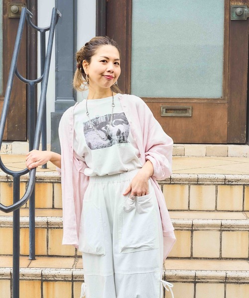 セール】【CLIP BY STAFF】柄アソートフェスTシャツ（Tシャツ