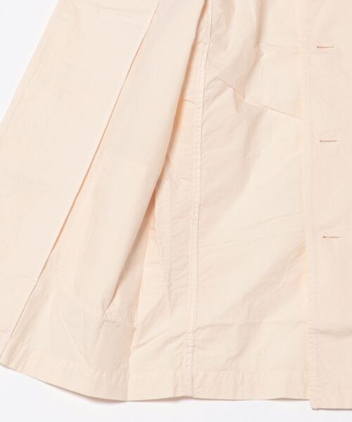 KATO`（カトー）の「【Ca】【it】【KATO(カトー)】１５ＳＳ　ステンカラーコート（ステンカラーコート・メンズ・アイボリー・S/M）」の3枚目の写真