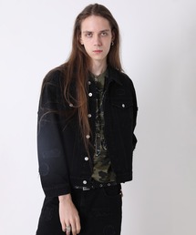 OVERSIZED PATCHED DENIM JACKET