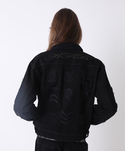 OVERSIZED PATCHED DENIM JACKET（デニムジャケット）｜AFB
