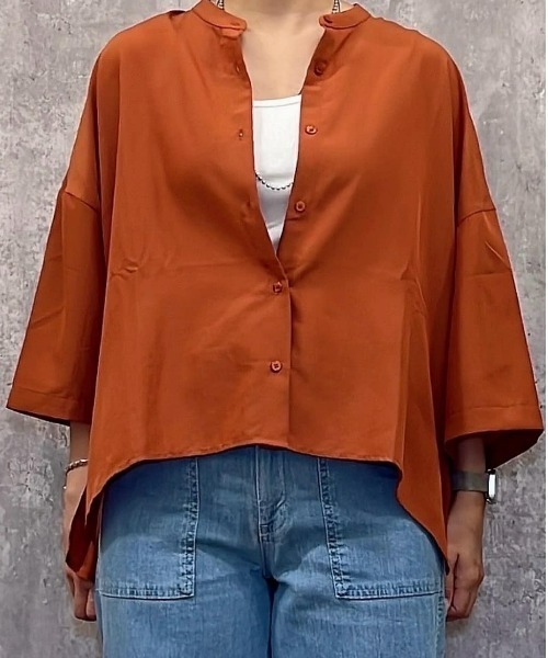 HONEY ROSE様 セール】【HONEYSUCKLE ROSE】フィブリルサテンシャツ（シャツ