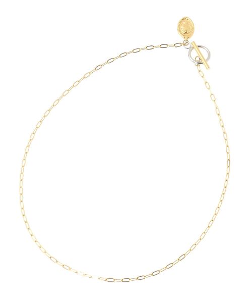 AMERICAN HOLIC（アメリカンホリック）の「ステンレス コイン マンテル ネックレス（ネックレス・レディース・シルバー/ゴールド・FREE）」の5枚目の写真