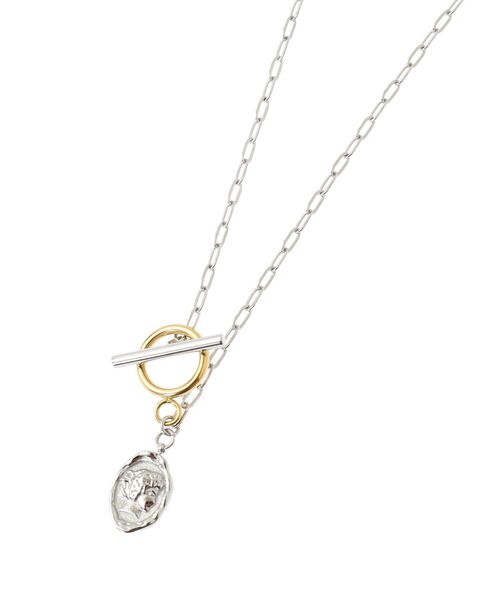 AMERICAN HOLIC（アメリカンホリック）の「ステンレス コイン マンテル ネックレス（ネックレス・レディース・シルバー/ゴールド・FREE）」の15枚目の写真