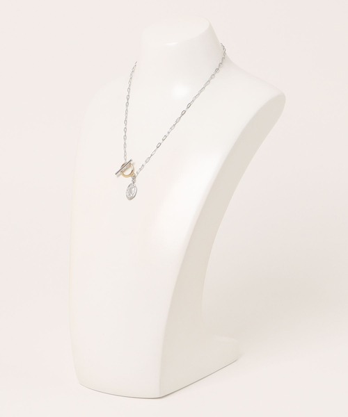 AMERICAN HOLIC（アメリカンホリック）の「ステンレス コイン マンテル ネックレス（ネックレス・レディース・シルバー/ゴールド・FREE）」の13枚目の写真