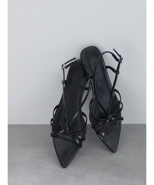 Te chichi（テチチ）の「メタリックサンダル《2025summer catalog item》（サンダル・レディース・ゴールド/ブラック/シルバー・37/38）」の2枚目の写真