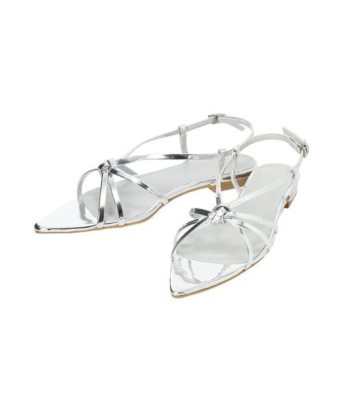 Te chichi（テチチ）の「メタリックサンダル《2025summer catalog item》（サンダル・レディース・ゴールド/ブラック/シルバー・37/38）」の9枚目の写真