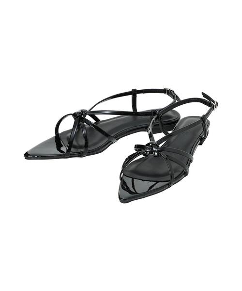 Te chichi（テチチ）の「メタリックサンダル《2025summer catalog item》（サンダル・レディース・ゴールド/ブラック/シルバー・37/38）」の10枚目の写真