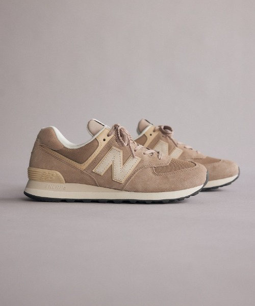 New Balance 574ベージュピンクスニーカー ニューバランス New Balance レディース スニーカー 厚底 WL574Z