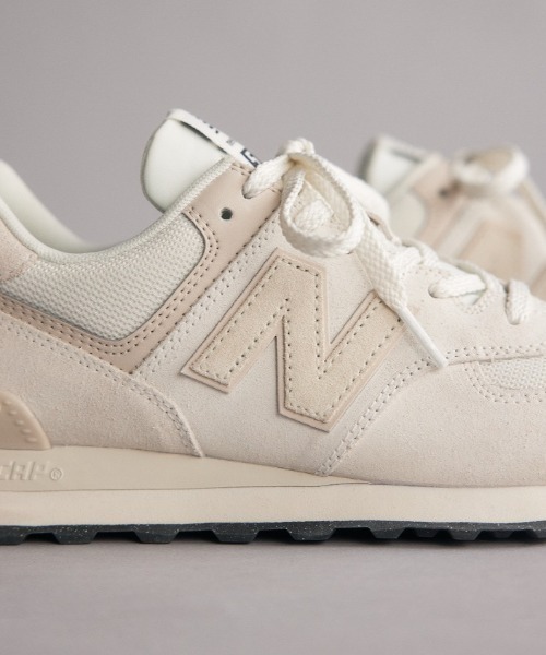 New Balance 574 ホワイト/ベージュ スニーカー 限定 NewBalance 574 スニーカー ホワイト ベージュ コルク 完売