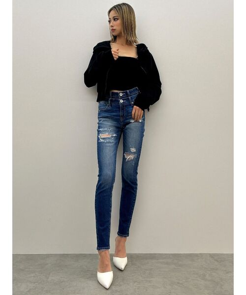 GYDA Short ラメパーカー ラメフレアパンツ セットアップ ホワイト GYDA スウェットパンツ ジャージ GYDAラメフレアパンツ「SETUP