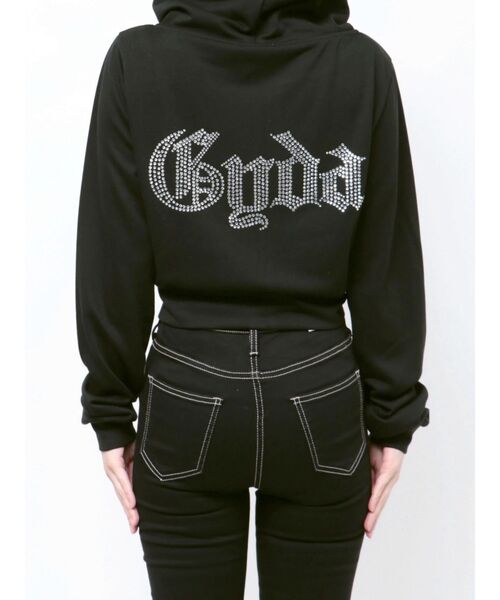 GYDA♡Short ラメパーカー セール】GYDA Short ラメパーカー【SETUP着用可】（パーカー