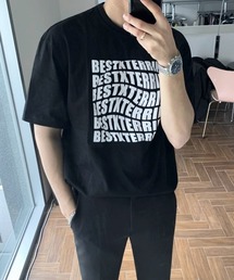 NOWLE | 【NOWLE】ウェーブロゴ  クルーネック 半袖 Tシャツ(Tシャツ/カットソー)