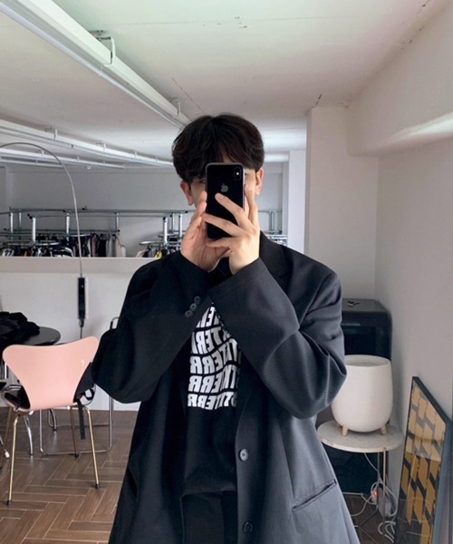 NOWLE(ノウル)の「【NOWLE】ウェーブロゴ クルーネック 半袖 Tシャツ(Tシャツ/カットソー・メンズ・ブラック/レッド・MEDIUM/LARGE/X-LARGE)」の17枚目の写真