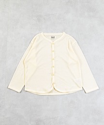 薄手リブ長袖カーディガン