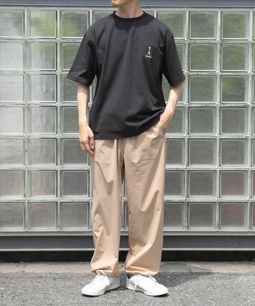 ITEMS URBANRESEARCH（アイテムズ アーバンリサーチ）の「ナイロンストレッチイージーパンツ（その他パンツ・メンズ・ベージュ/カーキ/ブラック・MEDIUM/LARGE）」の6枚目の写真