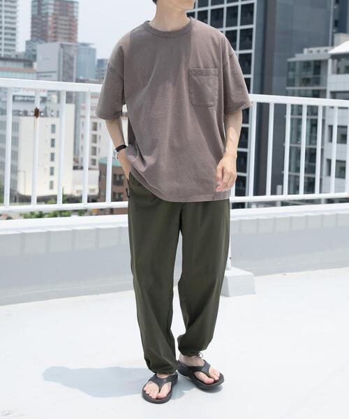 ITEMS URBANRESEARCH（アイテムズ アーバンリサーチ）の「ナイロンストレッチイージーパンツ（その他パンツ・メンズ・ベージュ/カーキ/ブラック・MEDIUM/LARGE）」の18枚目の写真