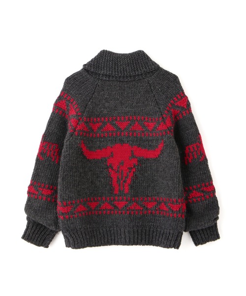 schott（ショット）の「Schott/ショット/COWICHAN KNIT/カウチンニット（ニット/セーター・メンズ・ブラック/グレー・M/XL/L）」の18枚目の写真