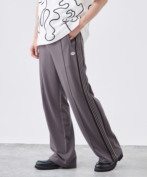 B.C STOCK（ベーセーストック）の「YDD ワイド トラックパンツ（その他パンツ・メンズ・チャコールグレー/ブラック/ネイビー・LARGE/MEDIUM）」の10枚目の写真