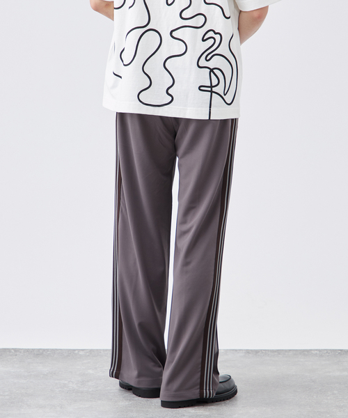 B.C STOCK（ベーセーストック）の「YDD ワイド トラックパンツ（その他パンツ・メンズ・チャコールグレー/ブラック/ネイビー・LARGE/MEDIUM）」の11枚目の写真