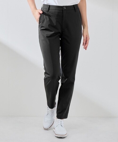 JUN&ROPE'（ジュンアンドロペ）の「【吸水速乾】【接触冷感】トリコットテーパードパンツ（その他パンツ・レディース・ブラック/ネイビー・M/S/L）」の5枚目の写真