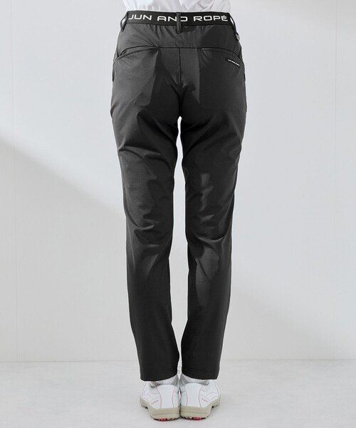 JUN&ROPE'（ジュンアンドロペ）の「【吸水速乾】【接触冷感】トリコットテーパードパンツ（その他パンツ・レディース・ブラック/ネイビー・M/S/L）」の14枚目の写真