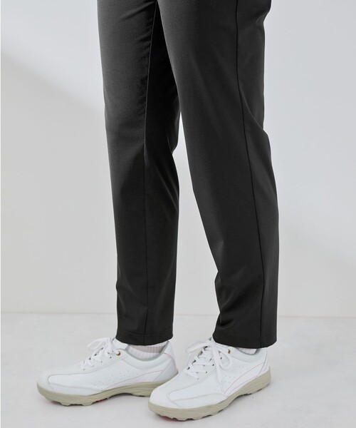 JUN&ROPE'（ジュンアンドロペ）の「【吸水速乾】【接触冷感】トリコットテーパードパンツ（その他パンツ・レディース・ブラック/ネイビー・M/S/L）」の18枚目の写真