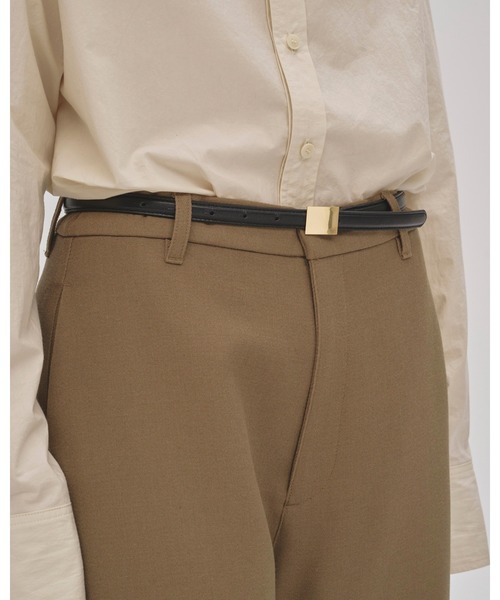 TODAYFUL(トゥデイフル)の「Wide Cocoon Trousers(その他パンツ・レディース・ブラック/ベージュ/キナリ・36inch/38inch)」の6枚目の写真