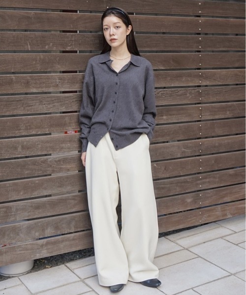 Wide Cocoon Trousers（その他パンツ）｜TODAYFUL（トゥデイフル）の
