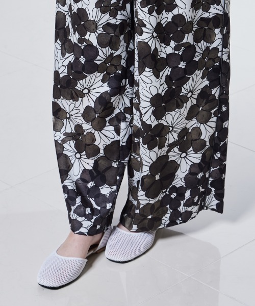 Sov.（ソブ）の「ポリエステルツイルパンツ（その他パンツ・レディース・ホワイト×カーキブラウン・36/38）」の12枚目の写真