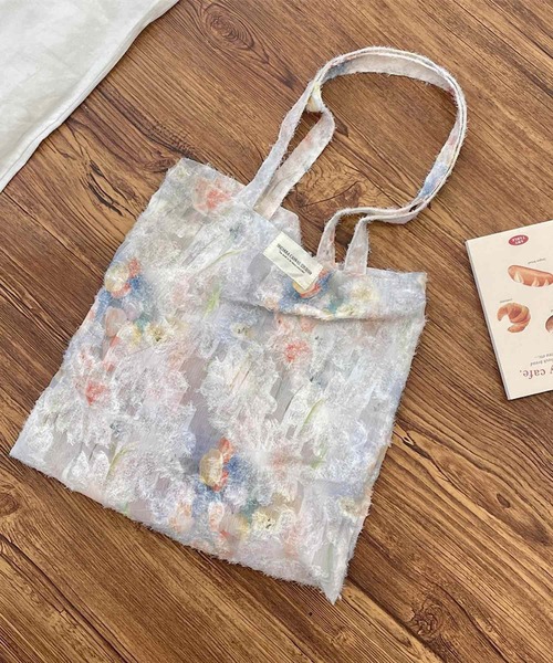 Mignonjour(ミニョンジュール)の「Mignonjour/フラワートートバッグ M2783(トートバッグ・レディース・その他1・FREE)」の1枚目の写真