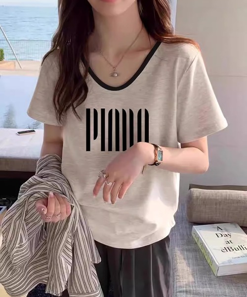 MAISON DE THERESE（メゾン ド テレーズ）の「半袖Tシャツ（Tシャツ/カットソー・レディース・A/B/D/C・S/M/L）」の4枚目の写真