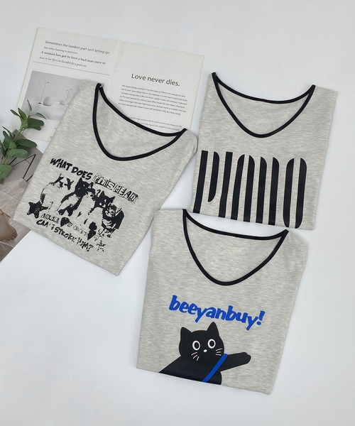 MAISON DE THERESE（メゾン ド テレーズ）の「半袖Tシャツ（Tシャツ/カットソー・レディース・A/B/D/C・S/M/L）」の8枚目の写真