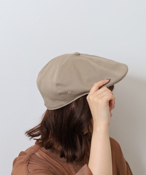 KANGOL(カンゴール)の「KANGOL WOOL FLEXFIT 504(ハンチング/ベレー帽・メンズ・ベージュ/ブラック・L/M)」の8枚目の写真