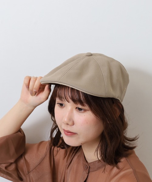 KANGOL(カンゴール)の「KANGOL WOOL FLEXFIT 504(ハンチング/ベレー帽・メンズ・ベージュ/ブラック・L/M)」の11枚目の写真